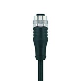 Sensor cable, 5 m, 8-pin, M12 socket/open, for 24V