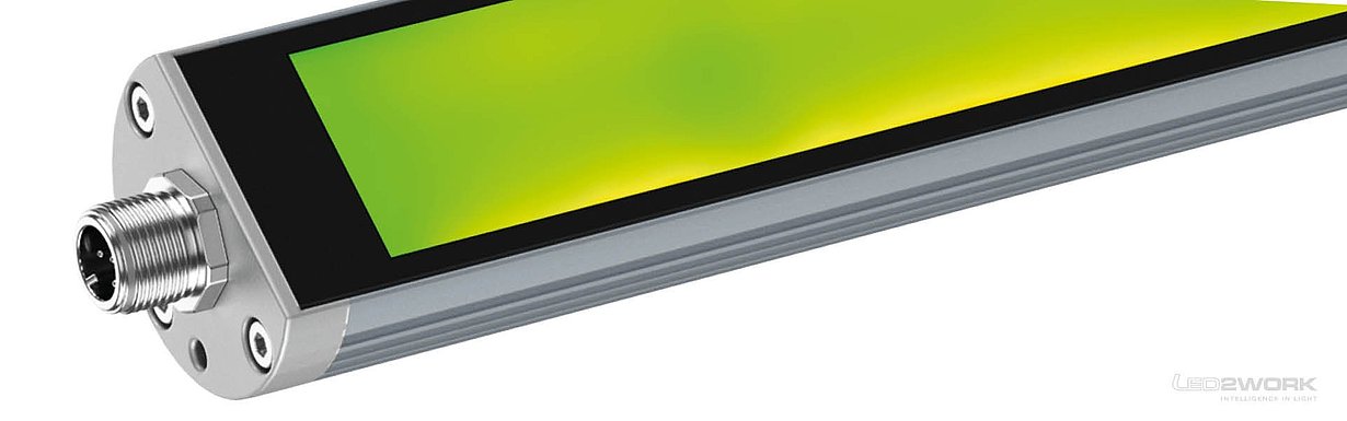 Picture of LED machine light | LED signal light | TUBELED_40_II_RGB_W - LED2WORK