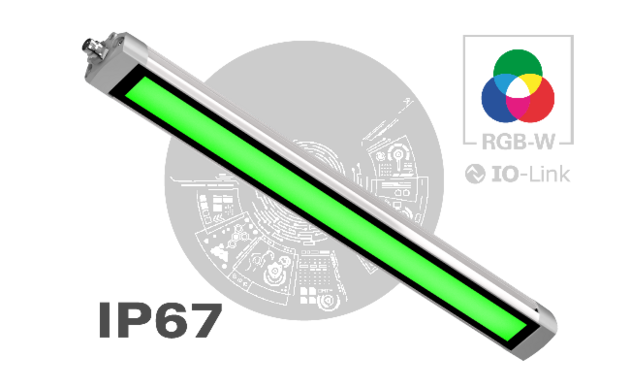 TUBELED_25 RGB_W IO-Link application