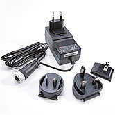 24V DC plug-in power supply with AC adapters,40 W