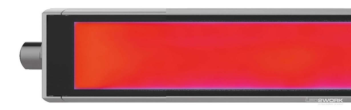 Picture of LED machine light | LED signal light | TUBELED_40_II_RGB_W - LED2WORK