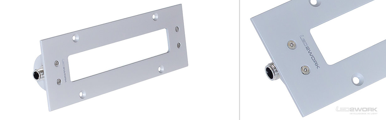 LED2WORK machine light TUBELED_40 II is integrated with a high protection class of IP67/IP69K.