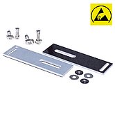 PROFILED / SYSTEMLED EVO Mounting kit for T-Nut slot holder T-Nut, flat, with ESD insulation (1 pair)