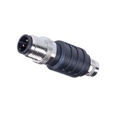 M8 socket to M12 plug