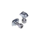 N10, Montagesatz für T-Nut Befestigung SYSTEMLED / PROFILED (1 Paar)