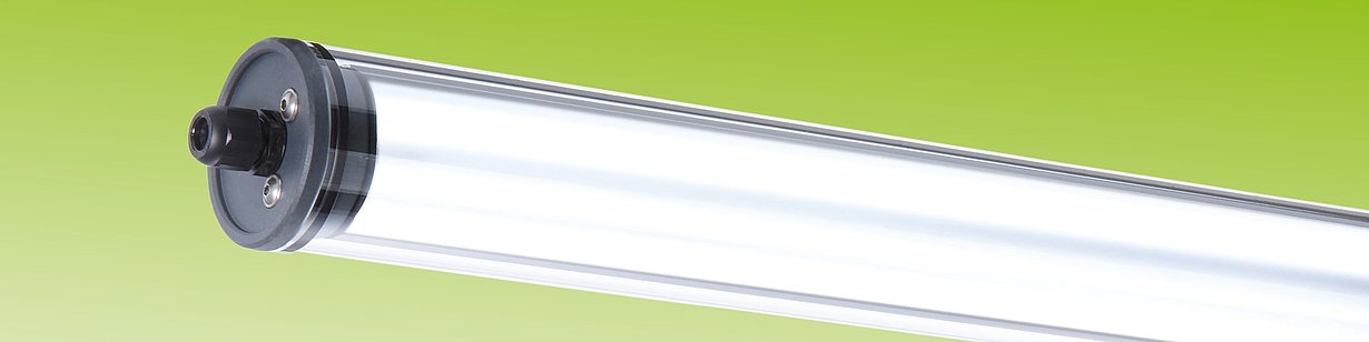 Illustration of LED industrial light fixture | LED tube light fixture | INROLED_70 by LED2WORK