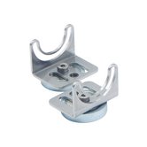 TUBELED_40 II Leuchtenhalter 110° mit Magnet, Montagewinkel (1 Paar)