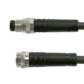 Sensor cable, 2 m (~6,56 ft.), 3-pin, M8 socket/M8 plug, for 24V