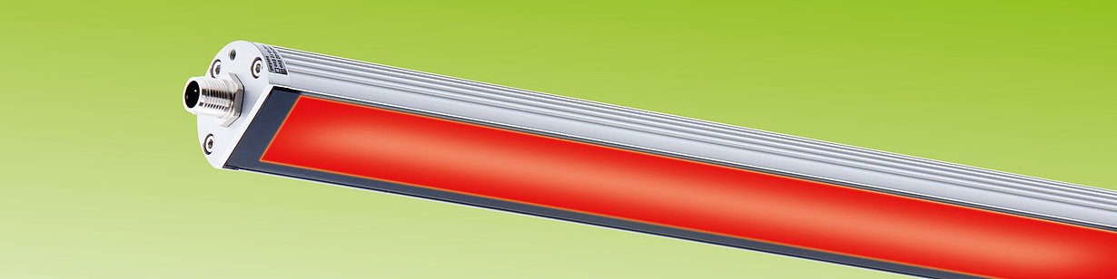 Illustration of LED machine light | LED signal light | TUBELED_40_II_RGB_W - LED2WORK