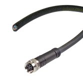 Sensor cable, 6,56 ft., 5-pole, open/M8 socket, for 24V