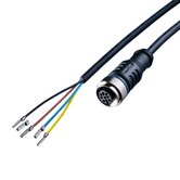 Sensor cable, 16,4 ft., 5 cores, open/M12 socket, A-type coded, for 24V