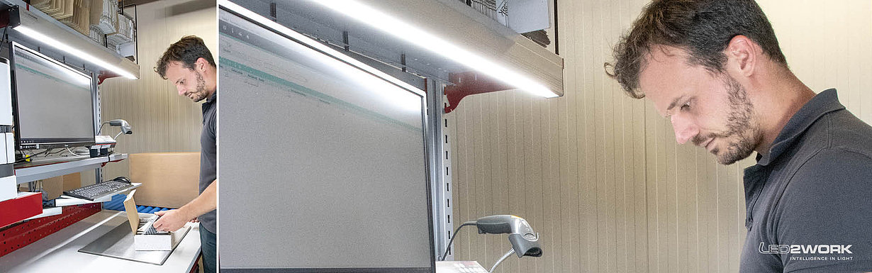 Picture of LED profile light | LED workbench light | PROFILED from LED2WORK