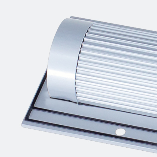 TUBELED_40 II Integrated: Profile for heat dissipation towards the back